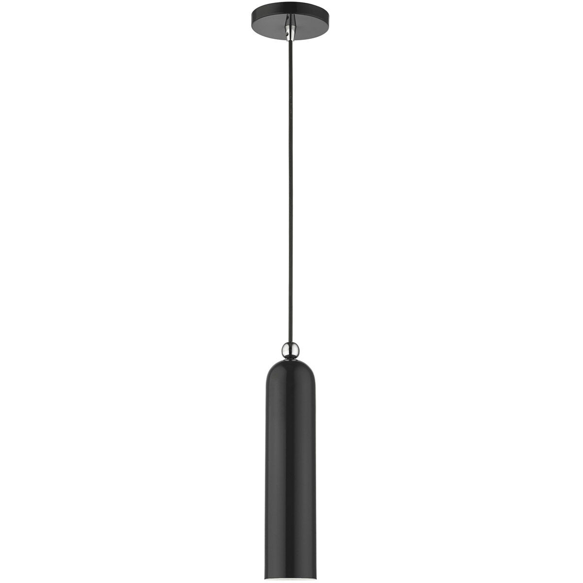 Ardmore 1 Light 5.13 inch Shiny Black Pendant Ceiling Light