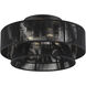 Florell 4 Light 21 inch Black Semi Flush Mount Ceiling Light, Extra Large