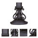 Outdoor 10.75 inch Bronze Outdoor Pier Mount Adaptors