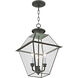 Westover 3 Light 12 inch Charcoal Outdoor Pendant Lantern