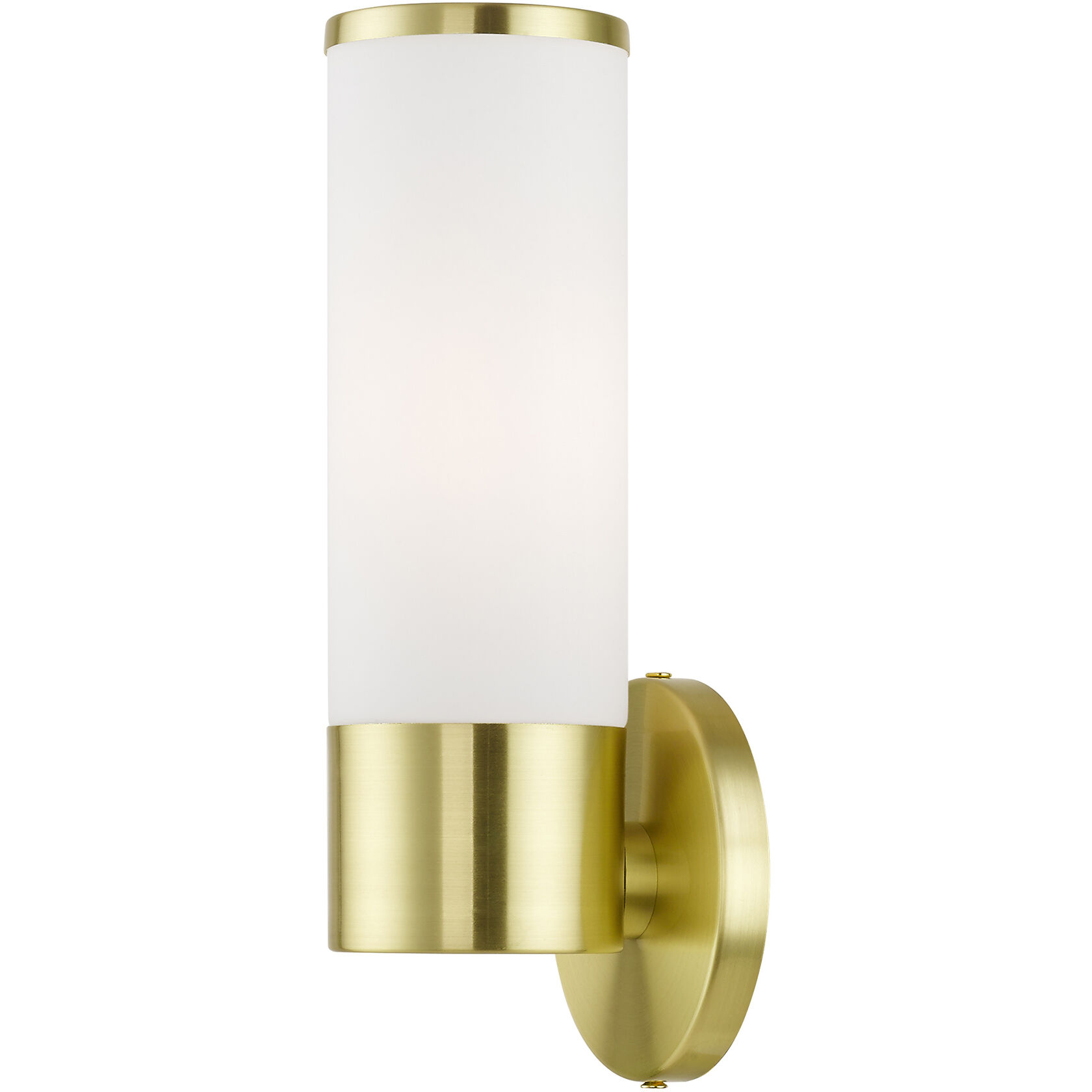 Lindale 1 Light 4 inch Satin Brass ADA Single Sconce Wall Light, Single