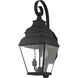 Exeter 2 Light 22 inch Black Outdoor Wall Lantern 
