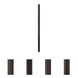 Outdoor Cast Aluminum Posts 84 inch Bronze Outdoor Lamp Post