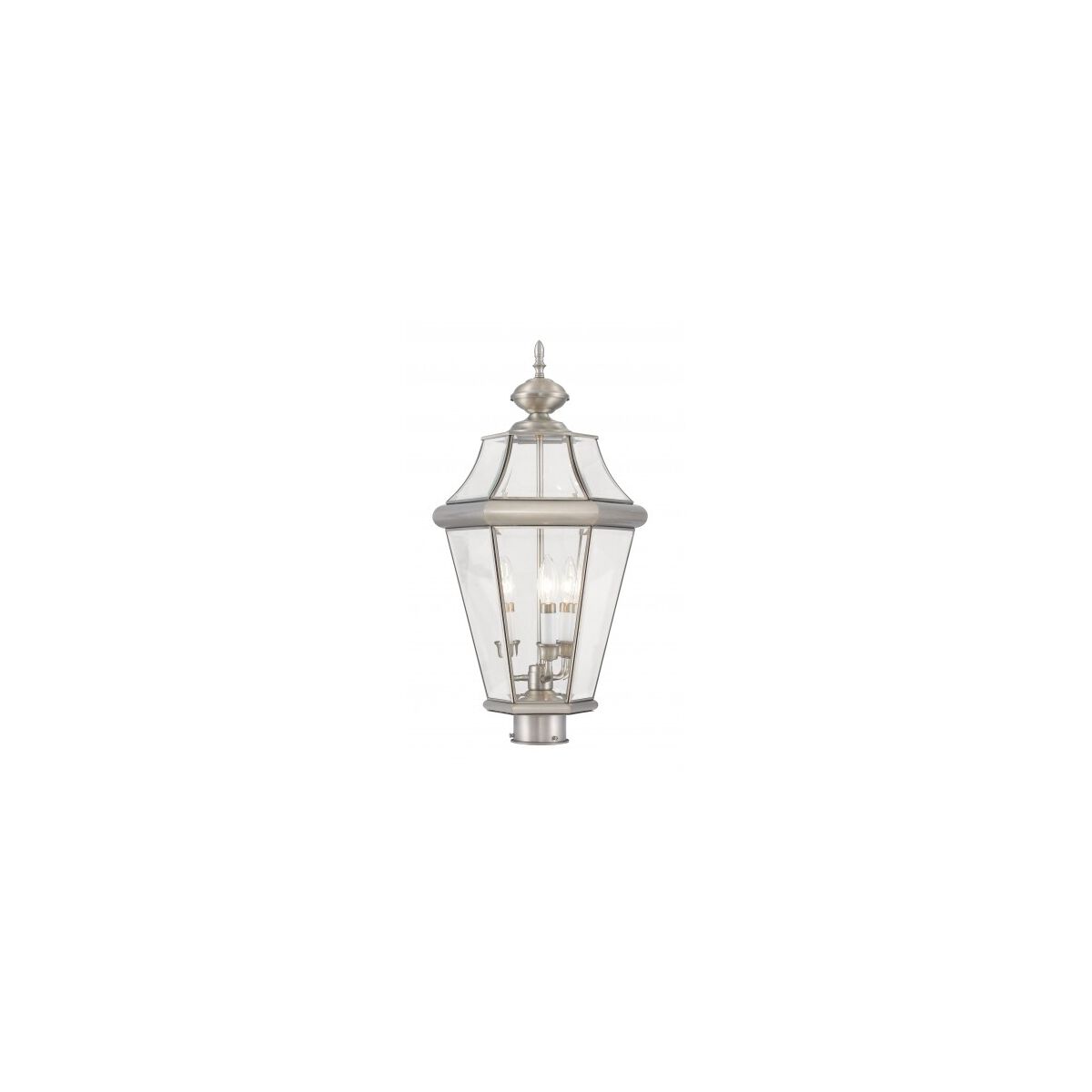 Georgetown 3 Light 13.00 inch Post Light & Accessory