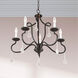 Callisto 5 Light 24 inch English Bronze Chandelier Ceiling Light