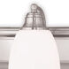 Springfield 5 Light 36 inch Brushed Nickel Vanity Sconce Wall Light