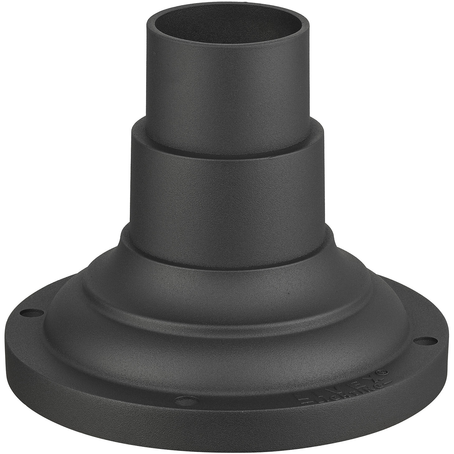 Allison 6.5 inch Textured Black Pier Mount Adapter