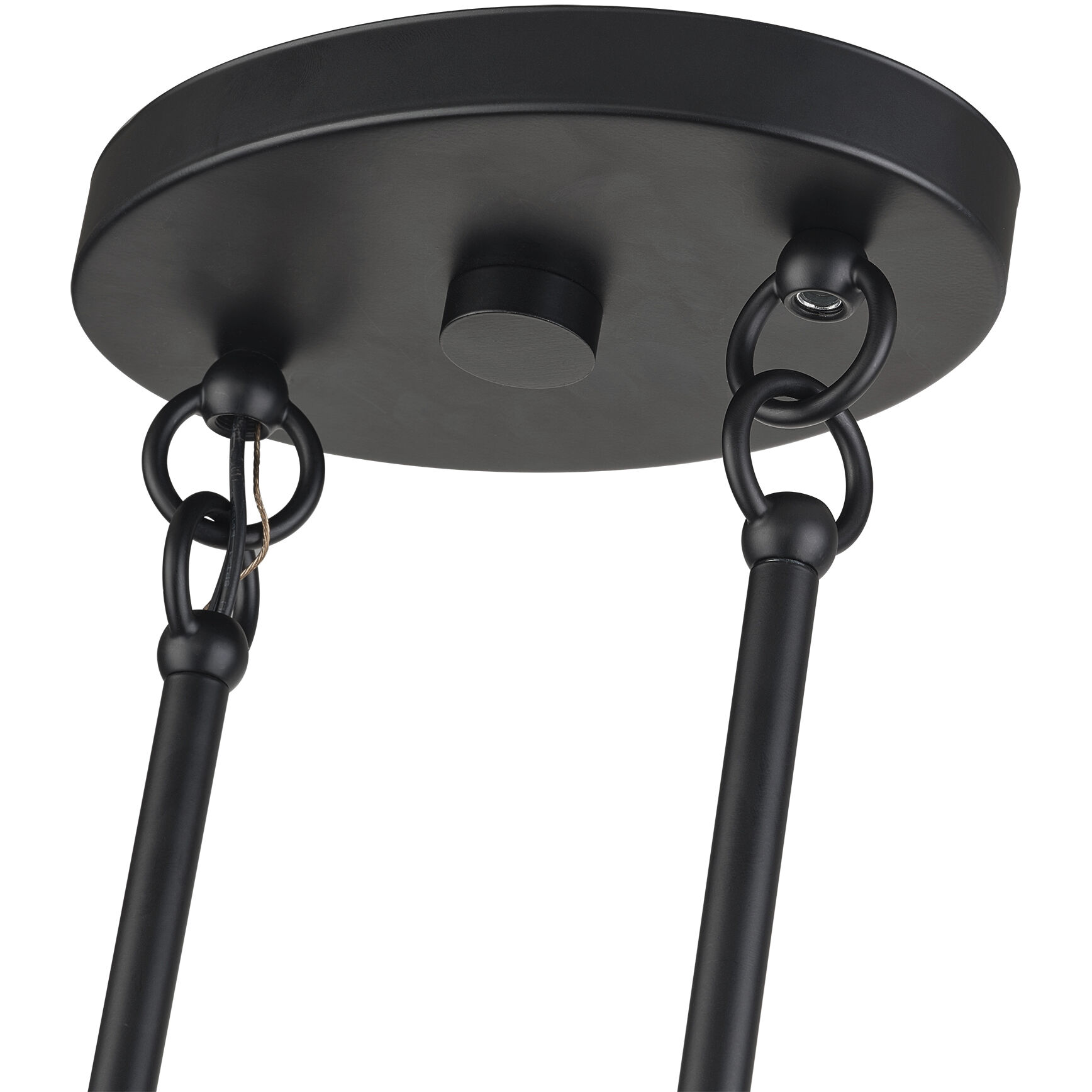 Acordia 4 Light 36 inch Black Linear Chandelier Ceiling Light, Large