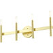 Copenhagen 4 Light 24 inch Satin Brass ADA Vanity Sconce Wall Light