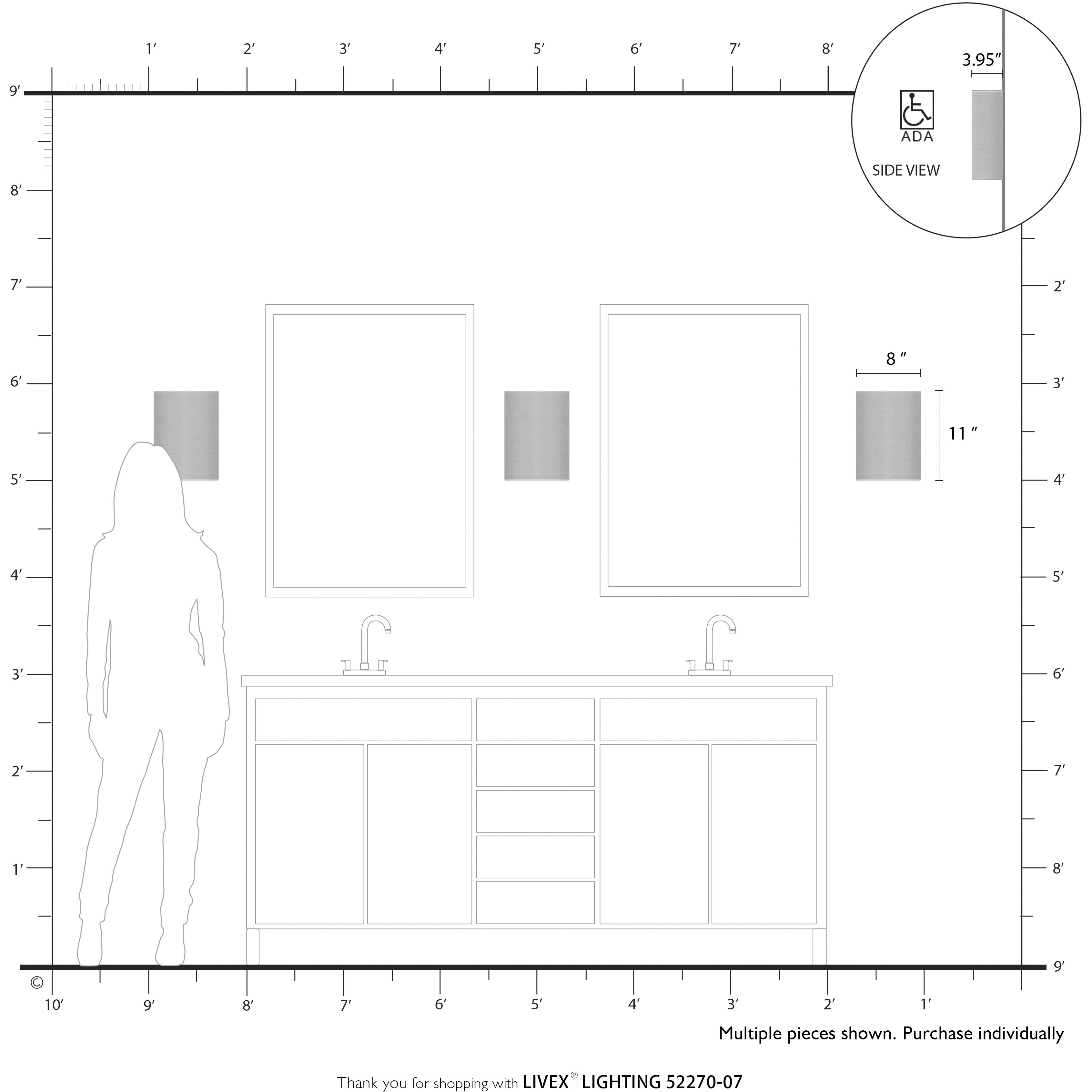 Summit Wall Sconce Wall Light in Bronze