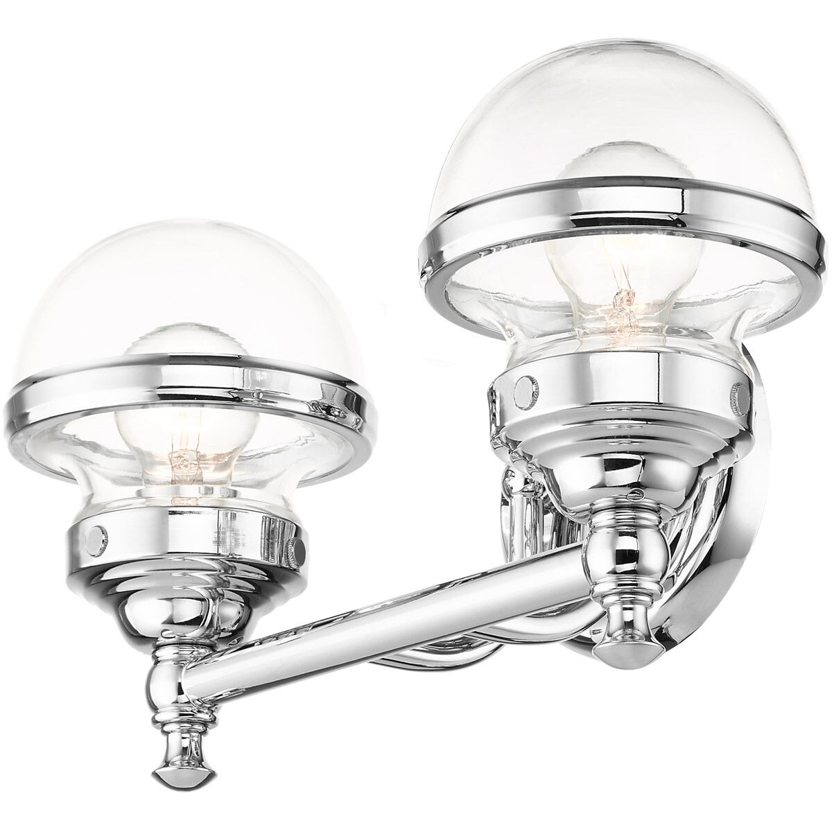 Oldwick 2 Light 15 inch Polished Chrome Vanity Sconce Wall Light