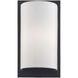 Brenton 1 Light 6 inch Black ADA Wall Sconce Wall Light
