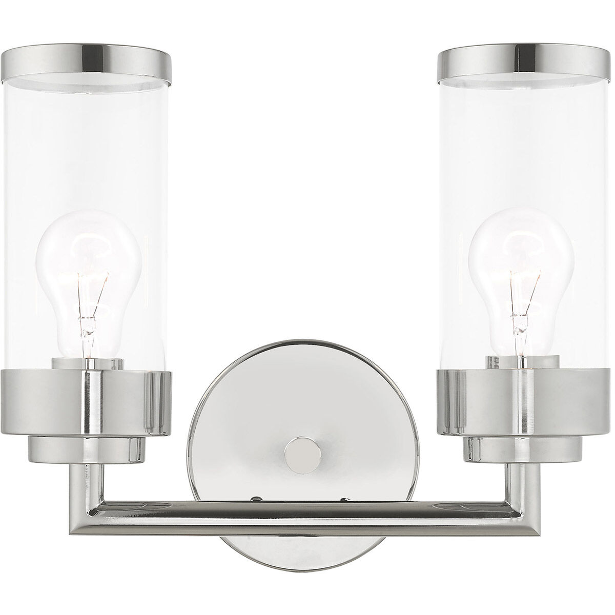 Hillcrest 2 Light 13 inch Polished Chrome Bath Vanity Wall Light