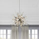 Circulo 12 Light 50 inch Polished Chrome Grand Foyer Pendant Chandelier Ceiling Light
