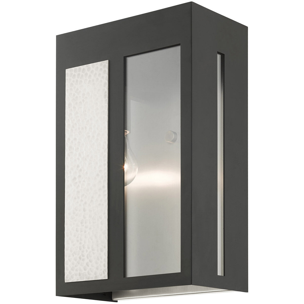 Lafayette 1 Light 14 inch Black Outdoor Wall Lantern