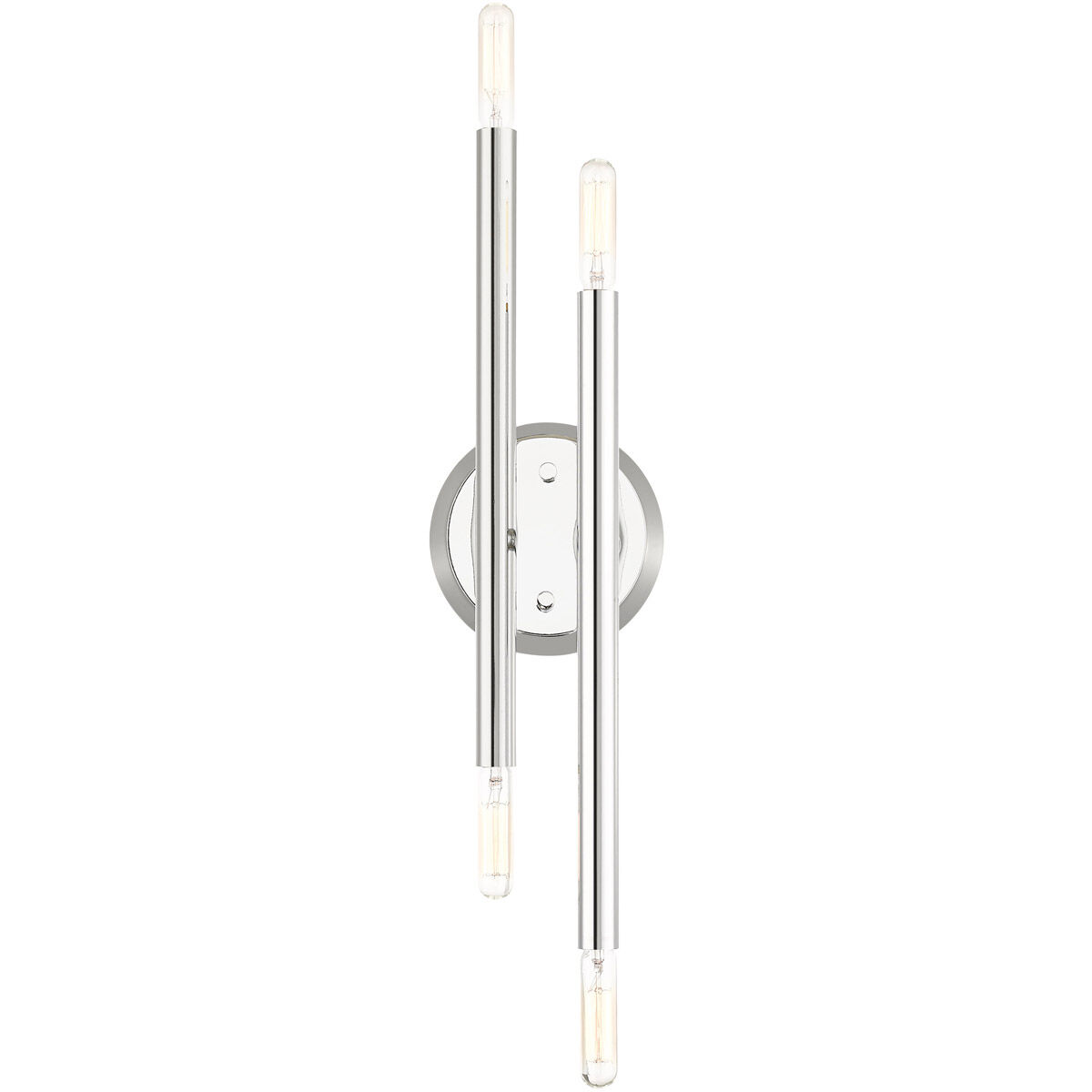 Soho 4 Light 5 inch Polished Chrome ADA Sconce Wall Light
