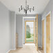 Wisteria 6 Light 26 inch Scandinavian Gray Chandelier Ceiling Light