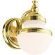 Oldwick 1 Light 6 inch Polished Brass Sconce Wall Light
