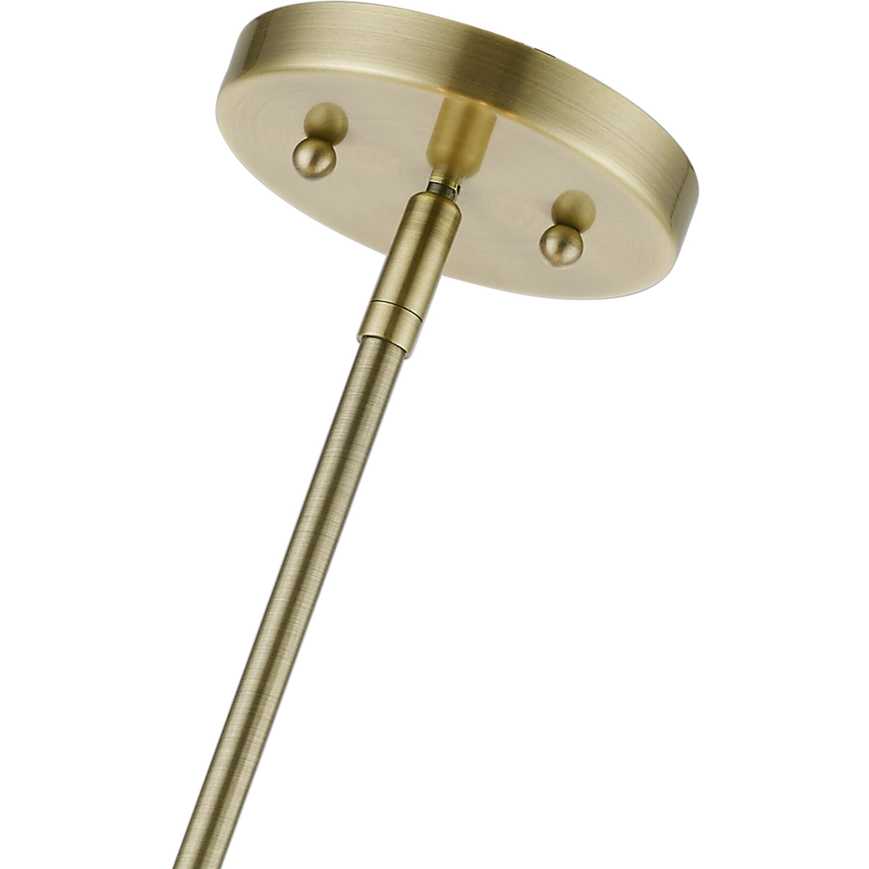 Monroe 4 Light 18 inch Antique Brass Pendant Chandelier Ceiling Light