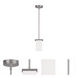Astoria 1 Light 5 inch Brushed Nickel Mini Pendant Ceiling Light