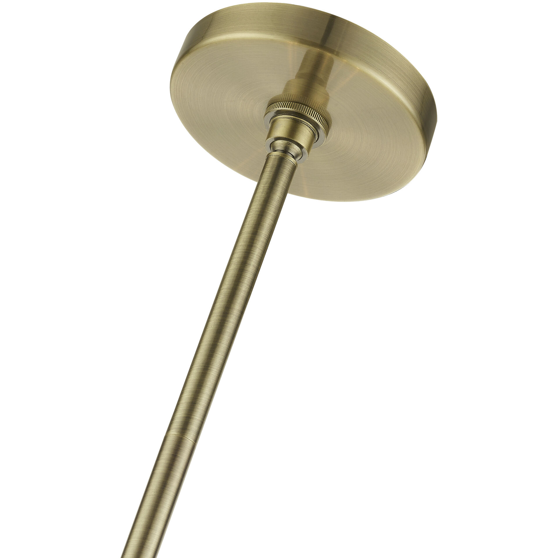 Uptown 8 Light 34 inch Antique Brass Foyer Chandelier Ceiling Light, Large