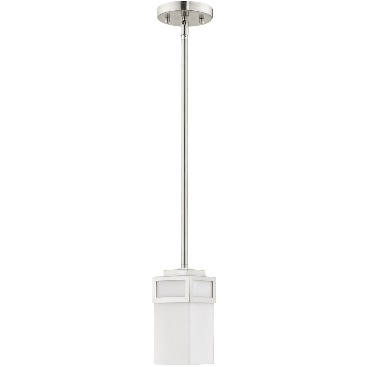 Harding 1 Light 4.5 inch Brushed Nickel Mini Pendant Ceiling Light