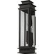 Princeton 1 Light 20.25 inch Black Outdoor Wall Lantern