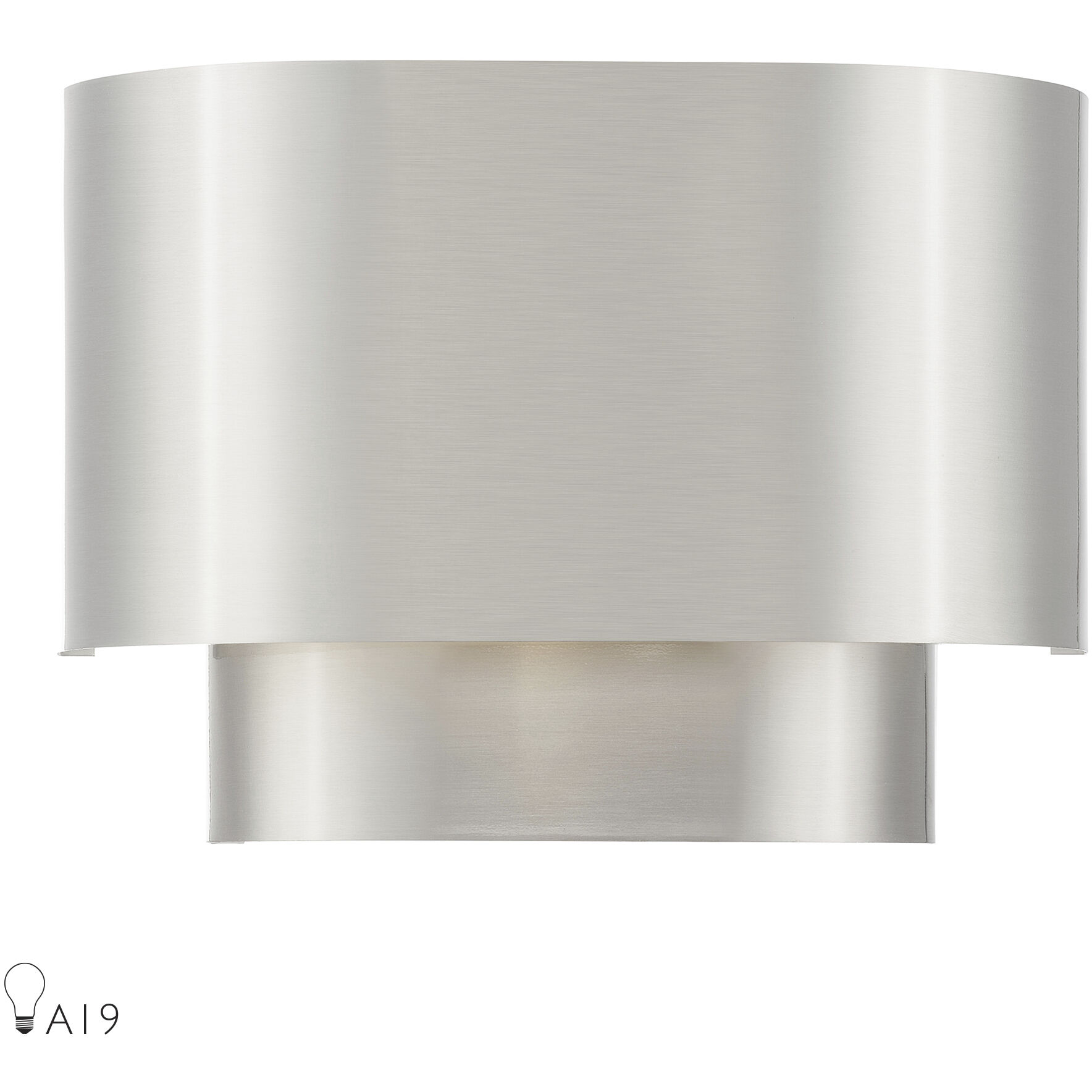 Springview 1 Light 11 inch Brushed Nickel ADA Wall Sconce Wall Light