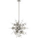 Circulo 6 Light 24 inch Polished Chrome Pendant Chandelier Ceiling Light