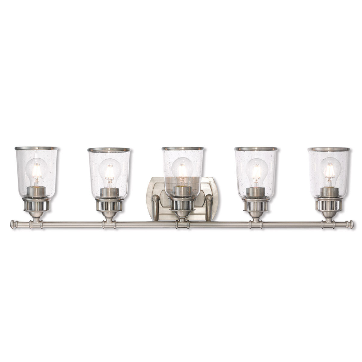 Lawrenceville 5 Light 35.50 inch Bathroom Vanity Light