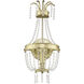 Valentina 1 Light 8 inch Hand Applied Winter Gold ADA Wall Sconce Wall Light