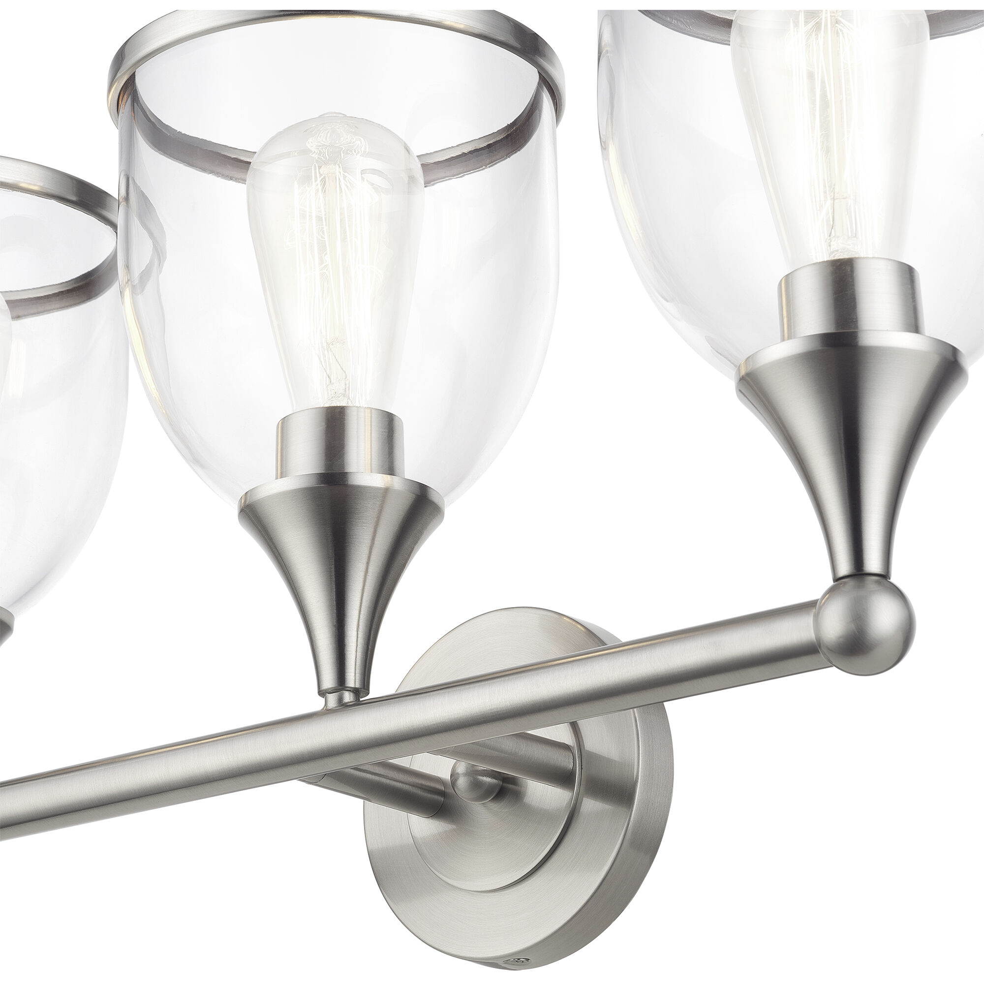 Ashridge 3 Light 24 inch Brushed Nickel Vanity Wall Sconce Wall Light