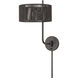 Acordia 17 inch 40.00 watt English Bronze Swing Arm Wall Lamp Wall Light