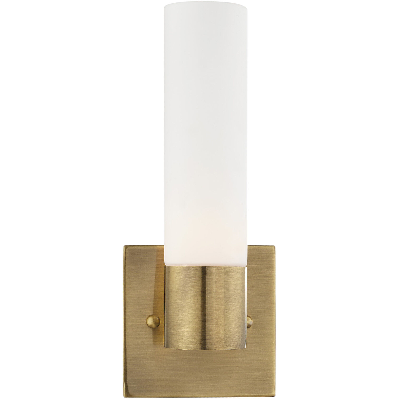 Aero ADA Wall Sconce Wall Light in Antique Brass