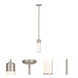 Weston 1 Light 4.75 inch Brushed Nickel Mini Pendant Ceiling Light