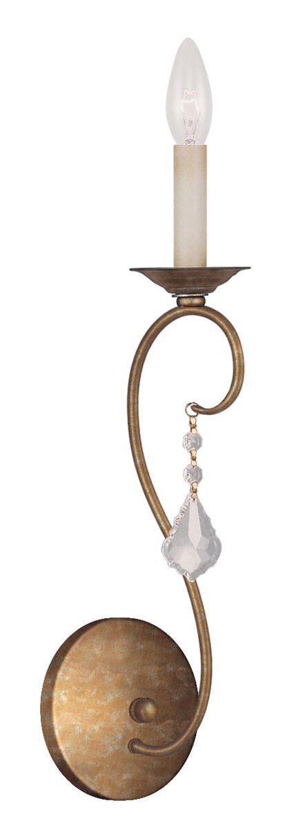 Chesterfield/Pennington 1 Light 5 inch Antique Gold Leaf Wall Sconce Wall Light