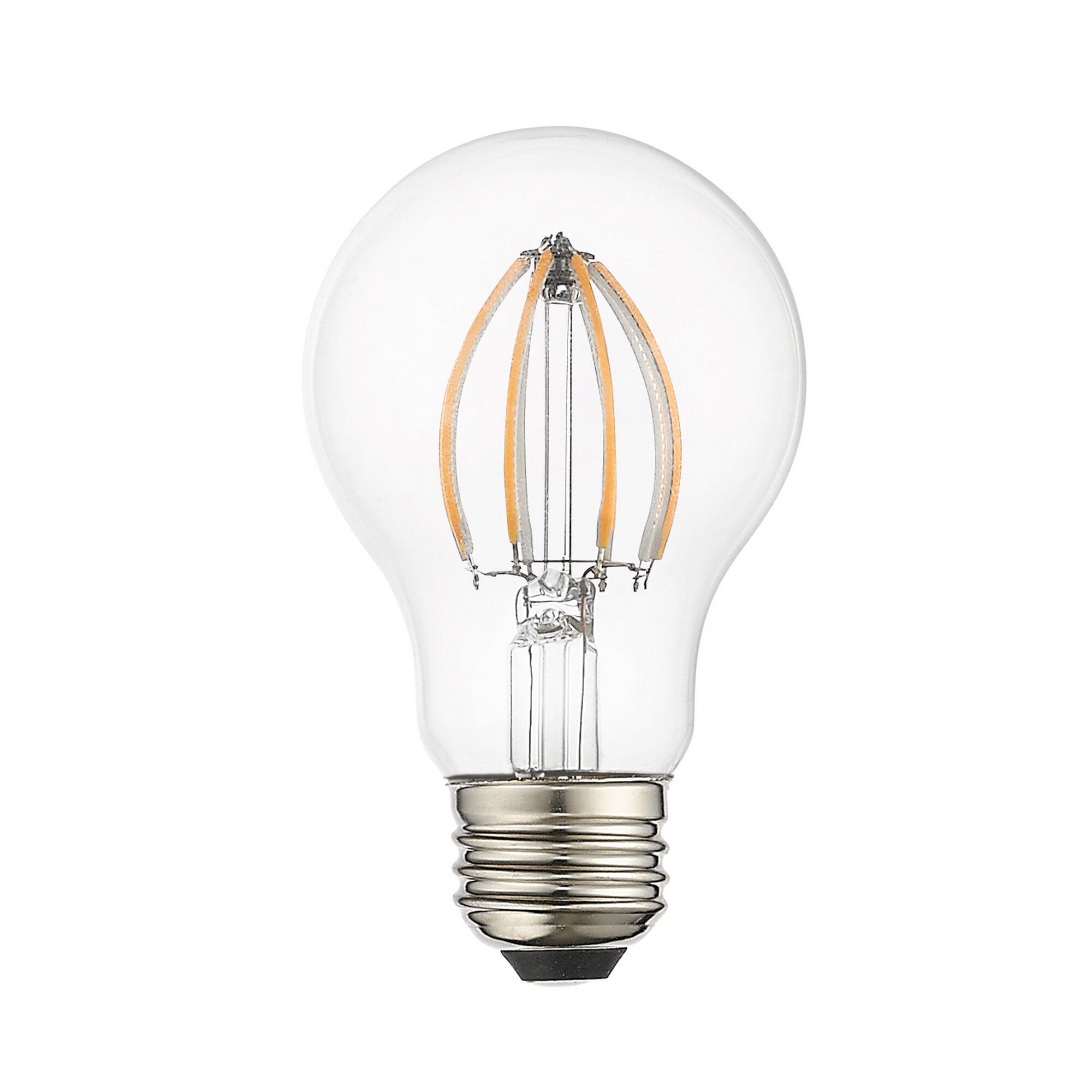 Allison LED A19 Pear E26 Medium Base 8 watt 3000K Filament LED Bulb in 10, Pack of 10