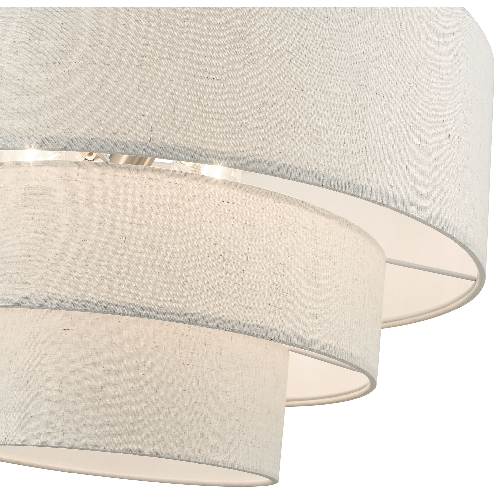 Gladstone 4 Light 23 inch Brushed Nickel Pendant Chandelier Ceiling Light