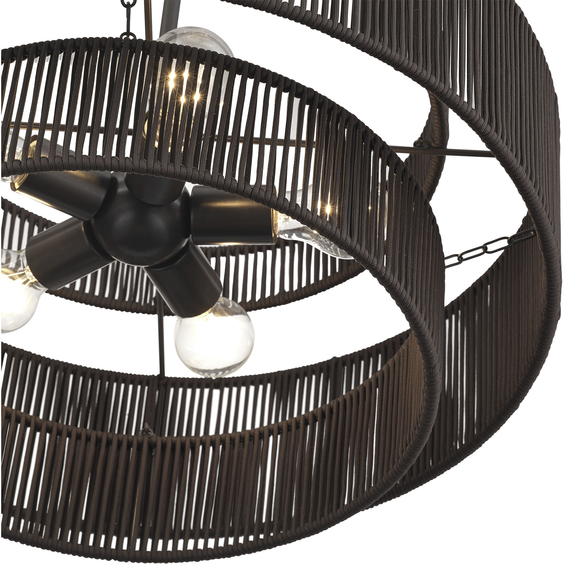 Acordia 5 Light 22 inch English Bronze Pendant Chandelier Ceiling Light