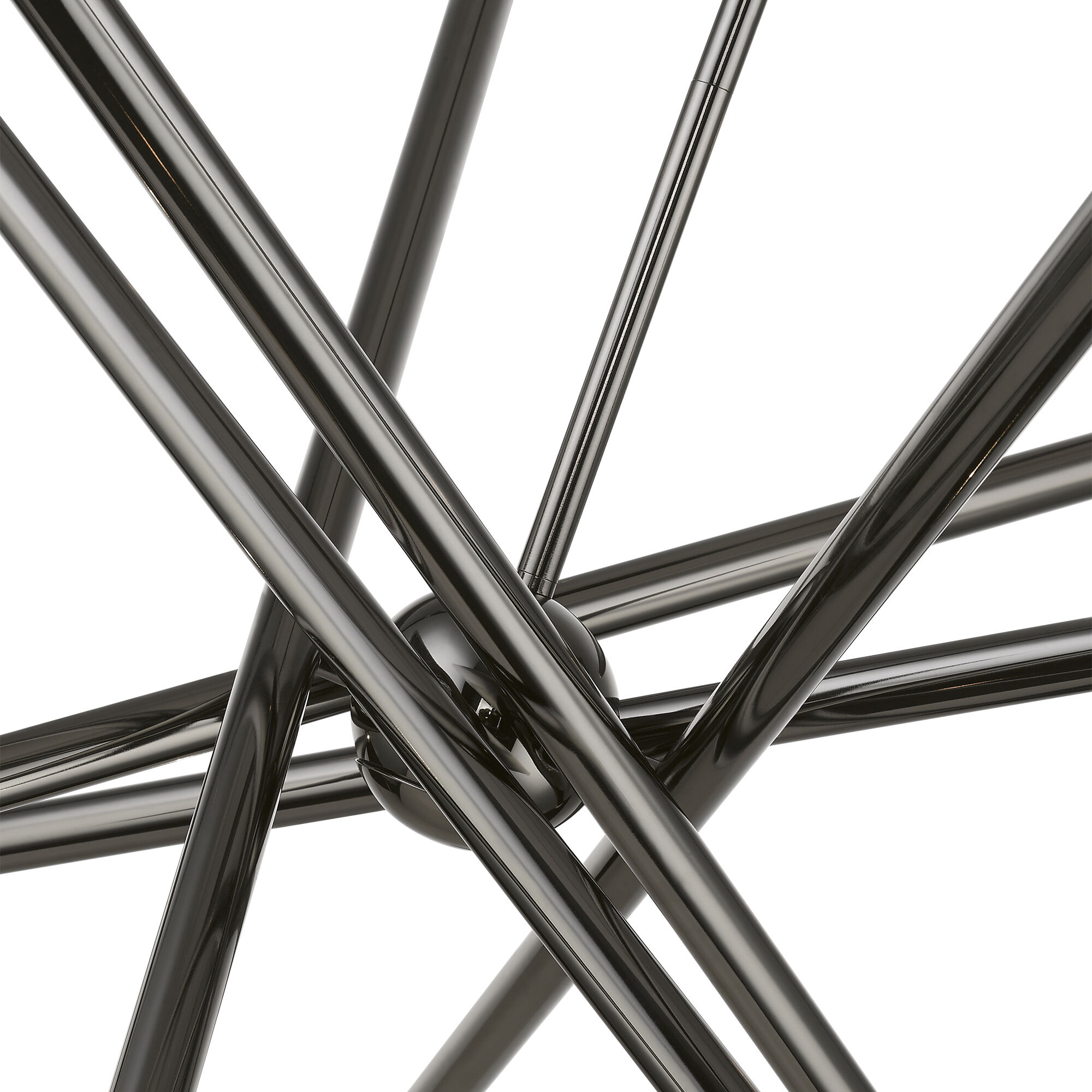 Soho 12 Light 28 inch Black Chrome Chandelier Ceiling Light