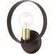 Modesto 1 Light 9 inch Bronze ADA ADA Single Sconce Wall Light