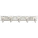 Birmingham 5 Light 36 inch Brushed Nickel Vanity Sconce Wall Light