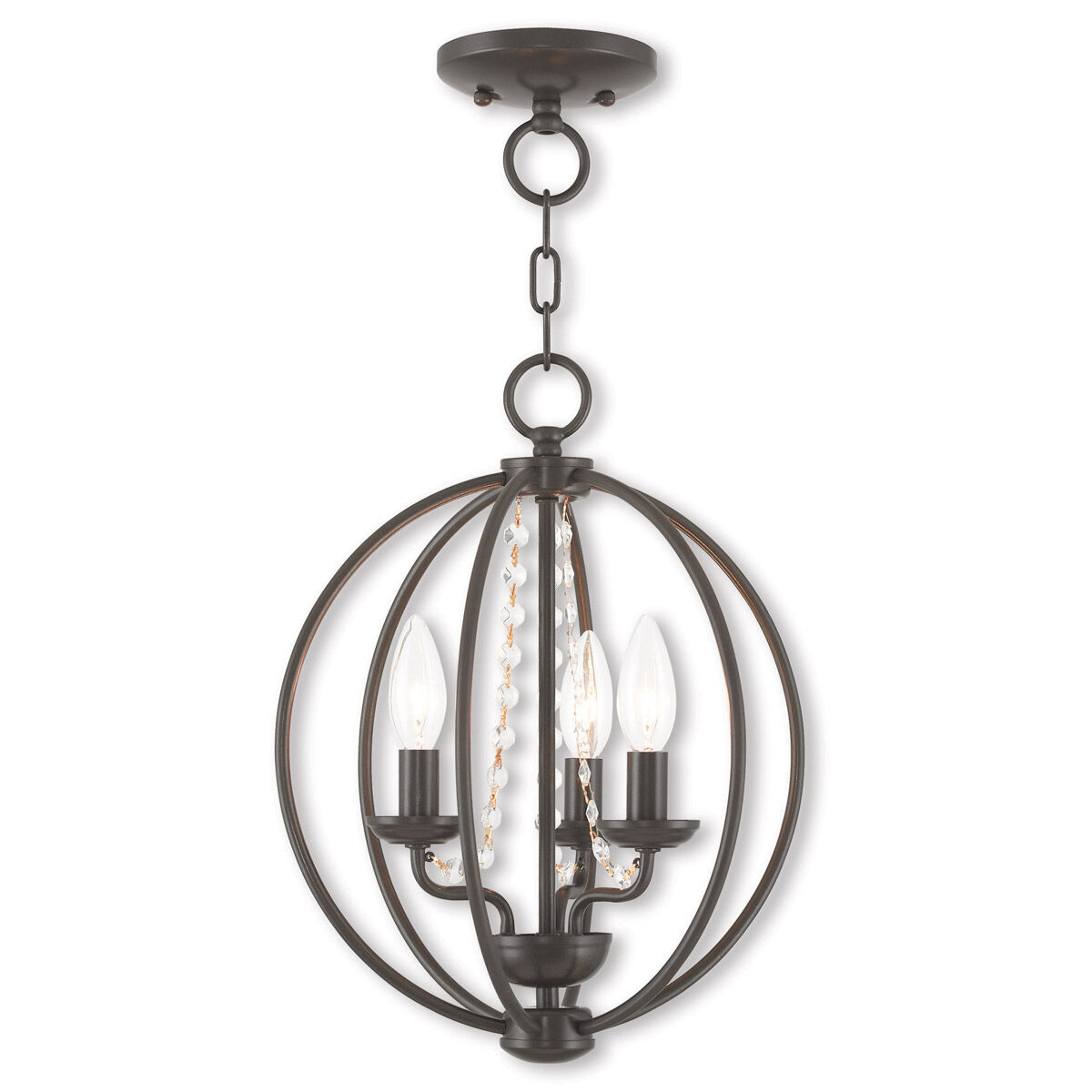 Arabella 3 Light 12.00 inch Mini Chandelier