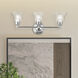 Moreland 3 Light 24 inch Polished Chrome Vanity Sconce Wall Light