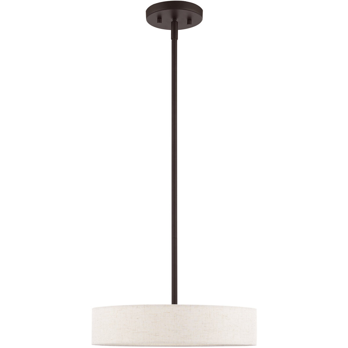 Venlo 4 Light 14 inch Bronze with Antique Brass Accents Pendant Ceiling Light