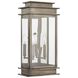 Princeton 2 Light 19 inch Vintage Pewter Outdoor Wall Lantern