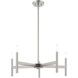 Copenhagen 5 Light 25 inch Brushed Nickel Chandelier Ceiling Light