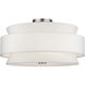 Fontana 5 Light 21.00 inch Semi-Flush Mount