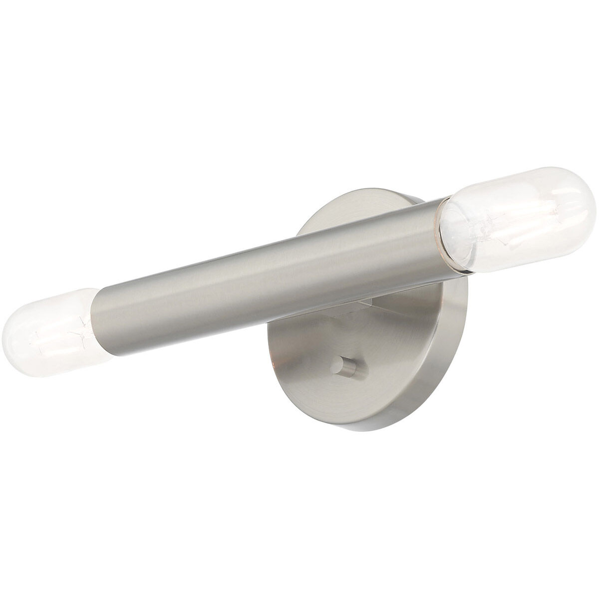 Copenhagen 2 Light 5 inch Brushed Nickel ADA ADA Wall Sconce Wall Light