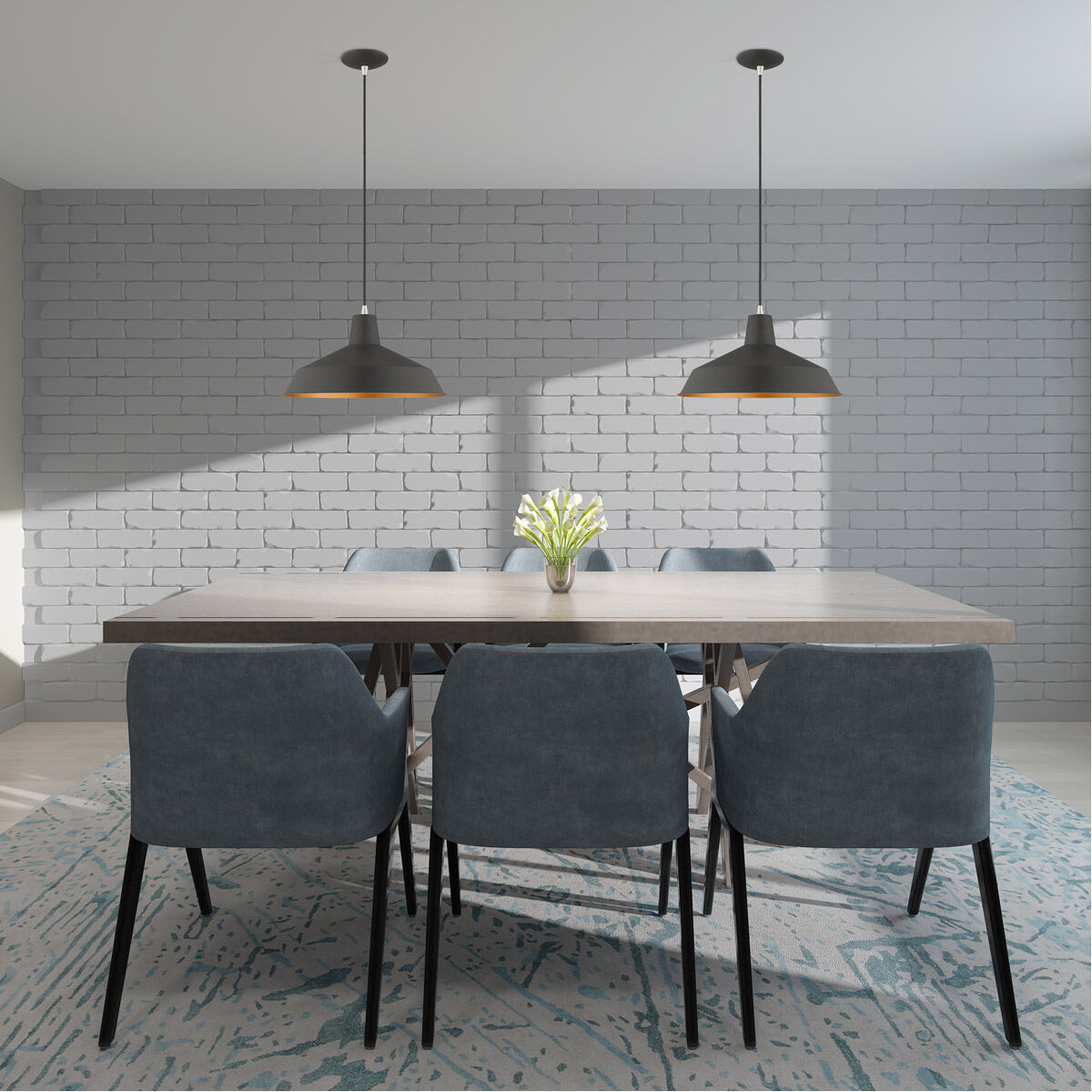 Allison 1 Light 16 inch Black Mini Pendant Ceiling Light